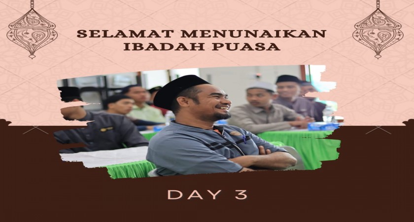 Day 3 : Golongan Orang Diperbolehkan Tidak Berpuasa