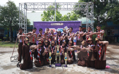 SMP BP Tahfidz At-Taubah Ikuti JOTA–JOTI 2025 di SMAN 5 Batam